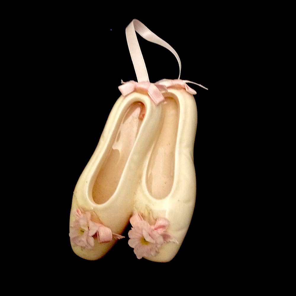 Ceramic BALLET SLIPPERS by Artistic Gifts